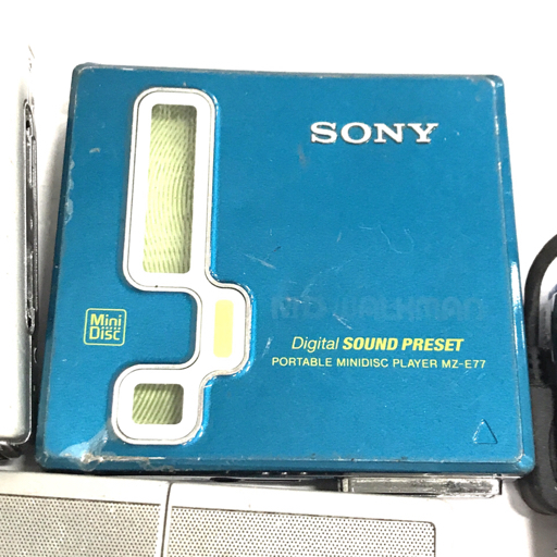SONY MZ-R50 MDウォークマン KENWOOD DMC-T77 SHARP MD-M20 含む
