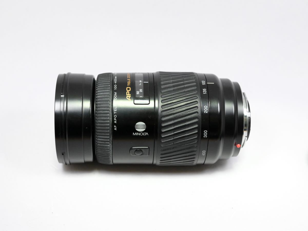 MINOLTA AF アポテレズーム100-400mmF4.5-6.7 ミノルタ ソニー APO AF