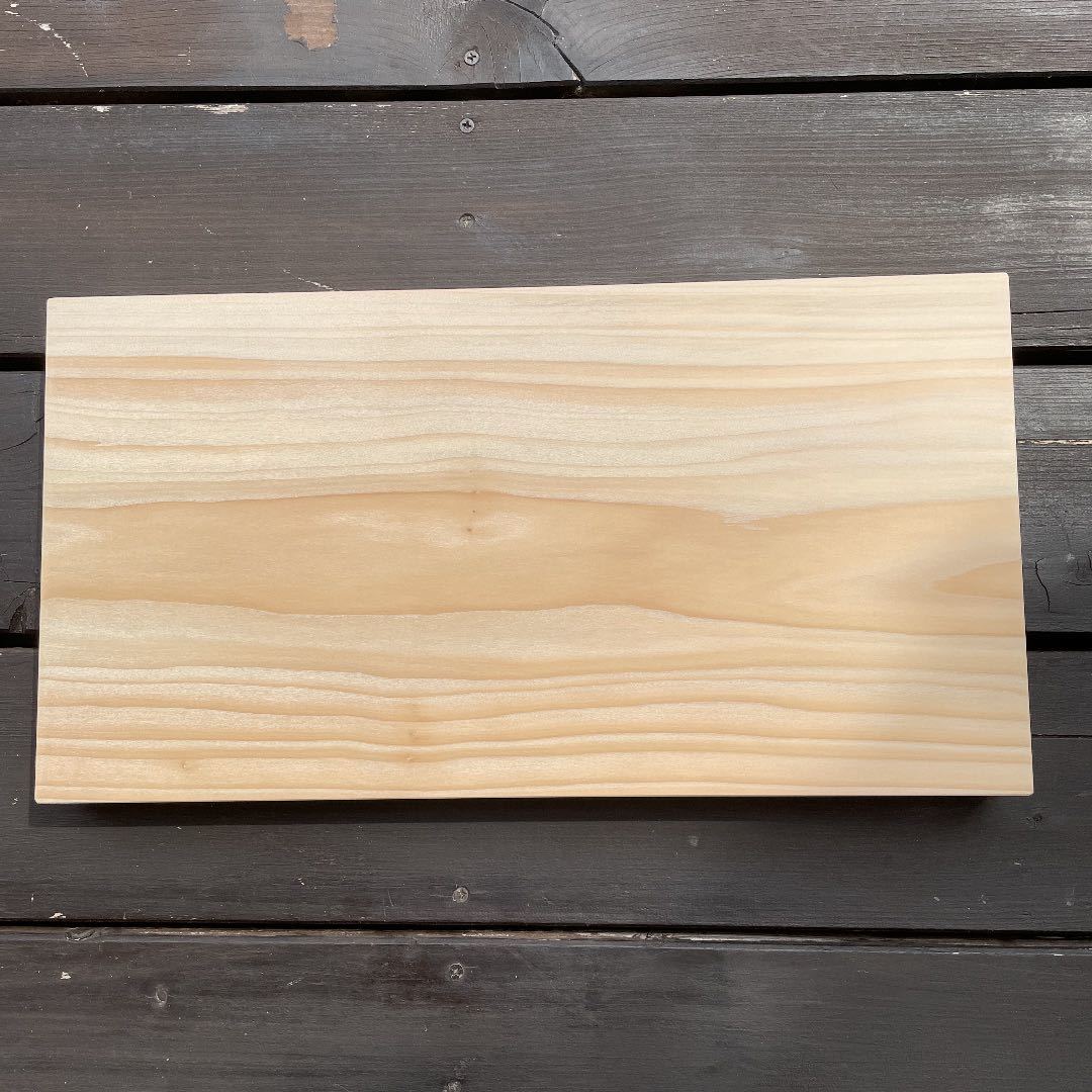 No.142 いちょうのまな板　21×40cm 木製まな板
