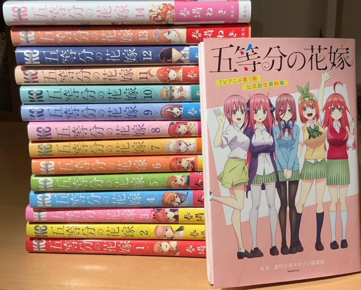 一円スタート 五等分の花嫁全巻 資料集 ノーゲームノーライフ二巻 なぜ僕の世界を誰も覚えてないのか 4巻 東京グールre3巻他漫画2巻 全巻セット 売買されたオークション情報 Yahooの商品情報をアーカイブ公開 オークファン Aucfan Com