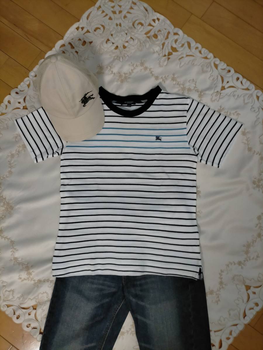  バーバリー半袖トップス 150(半袖Tシャツ)｜売買されたオークション情報、yahooの商品情報をアーカイブ公開 - オークファン 男の子用