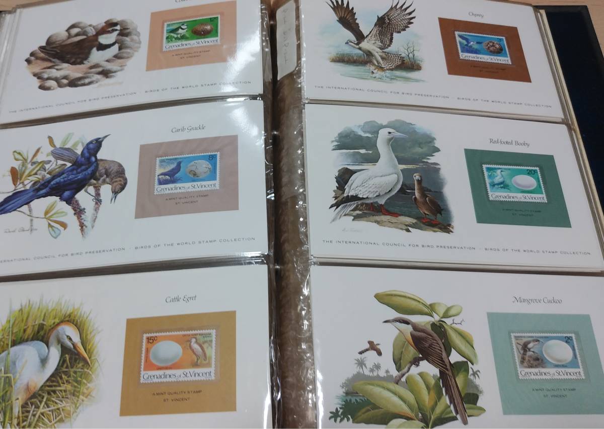 世界の鳥の切手コレクション 世界の鳥の切手コレクション本