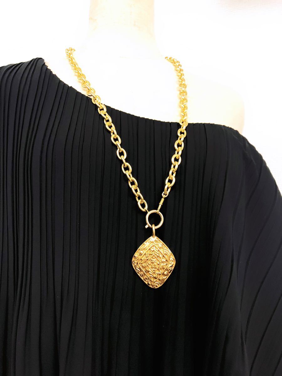 1円〜 シャネル CHANEL レアアイテム ひし形 ココマーク 大判 