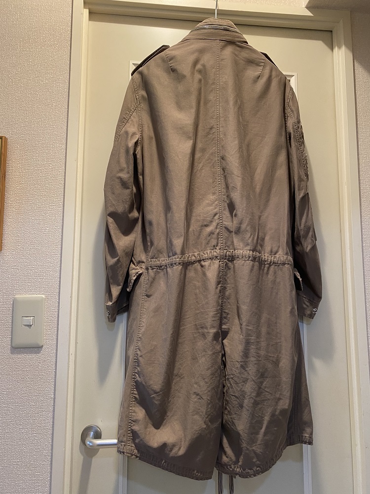 バルマン BALMAIN HOMMEミリタリーモッズコート（春夏） ＃46 美品