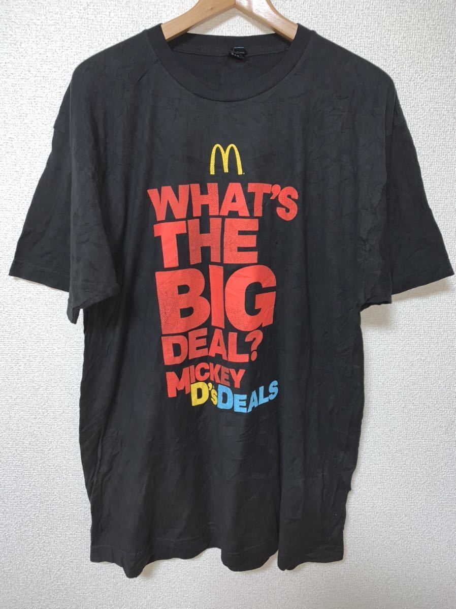 McDonald's マクドナルド Tシャツ ハンバーガー 激レア ビンテージ McDonald's マクドナルド Tシャツ ハンバーガー