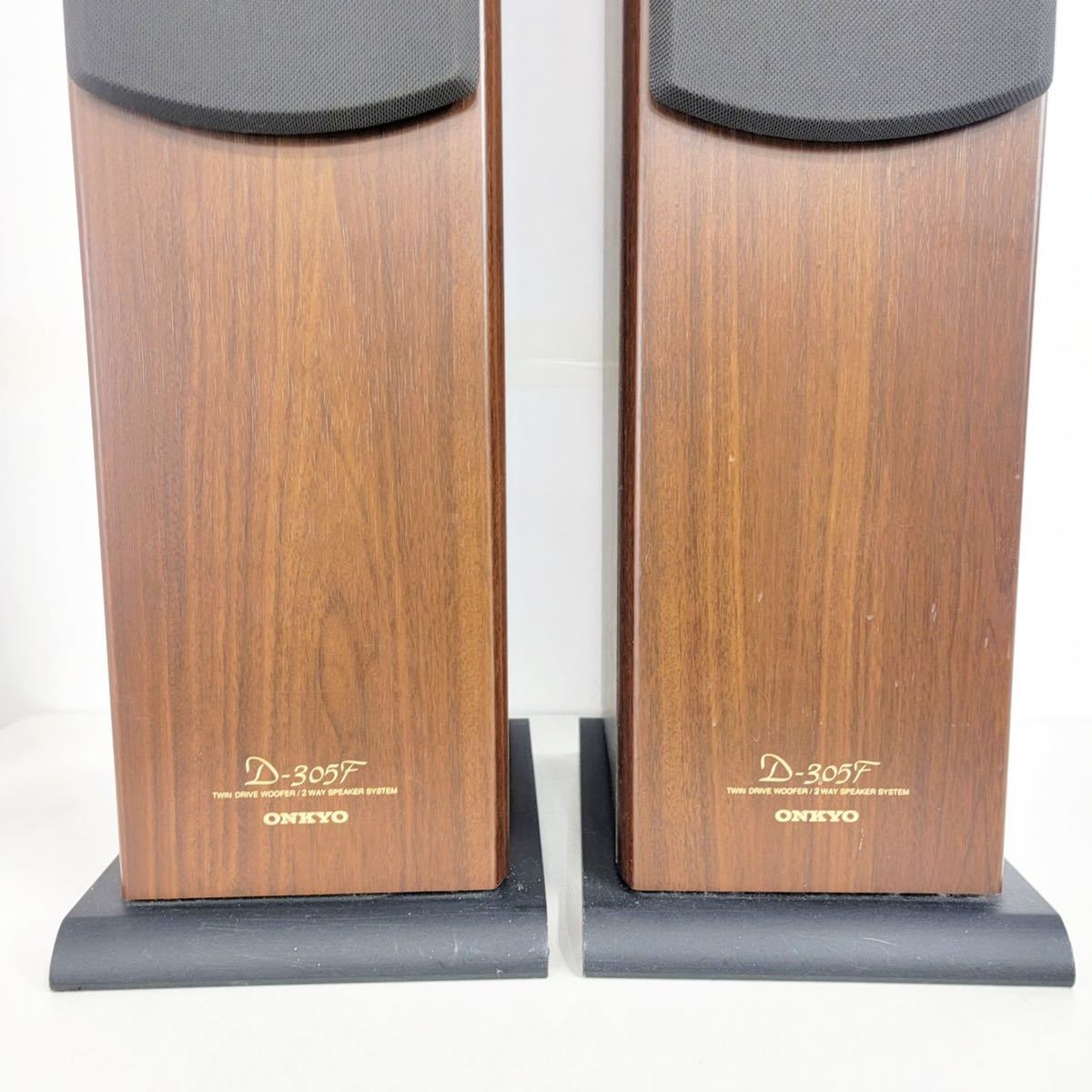 □ONKYO オンキョー D-305F トールスピーカー 音出し確認済み 現状品