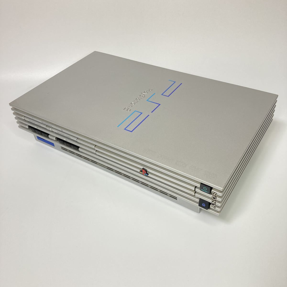 シルバー PS2 本体セット プレステ2 PlayStation2 SCPH 0 SCPH-39000 サテンシルバー ★動作確認済み★ silver 希少カラー SCPH-50000 おまけ付 動作確認済 SCE、年末年始商戦に向けて薄型PS2の新カラー「サテン・シルバー」を