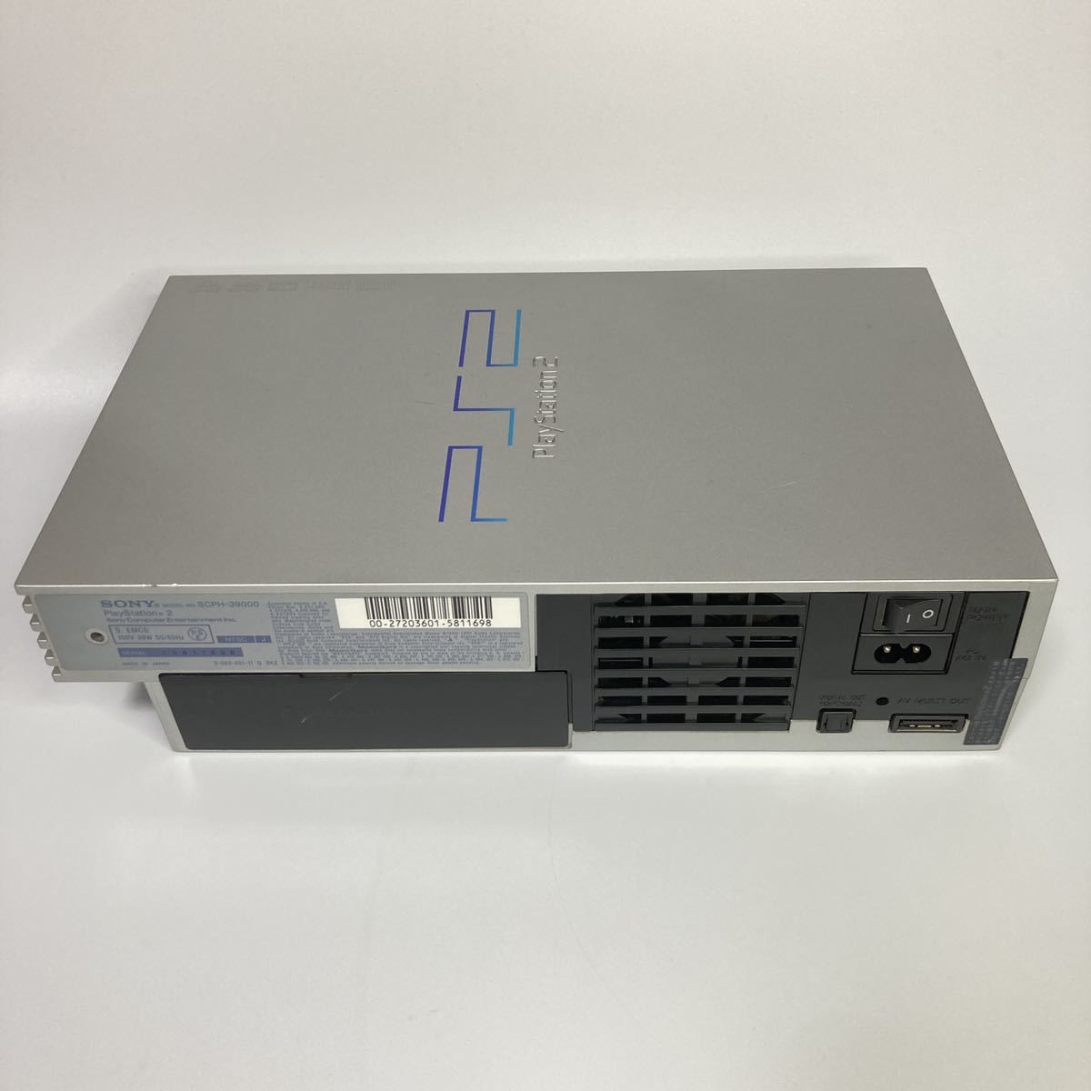 シルバー PS2 本体セット プレステ2 PlayStation2 SCPH 0 SCPH-39000 サテンシルバー ★動作確認済み★ silver 希少カラー SCPH-50000 おまけ付 動作確認済 SCE、年末年始商戦に向けて薄型PS2の新カラー「サテン・シルバー」を