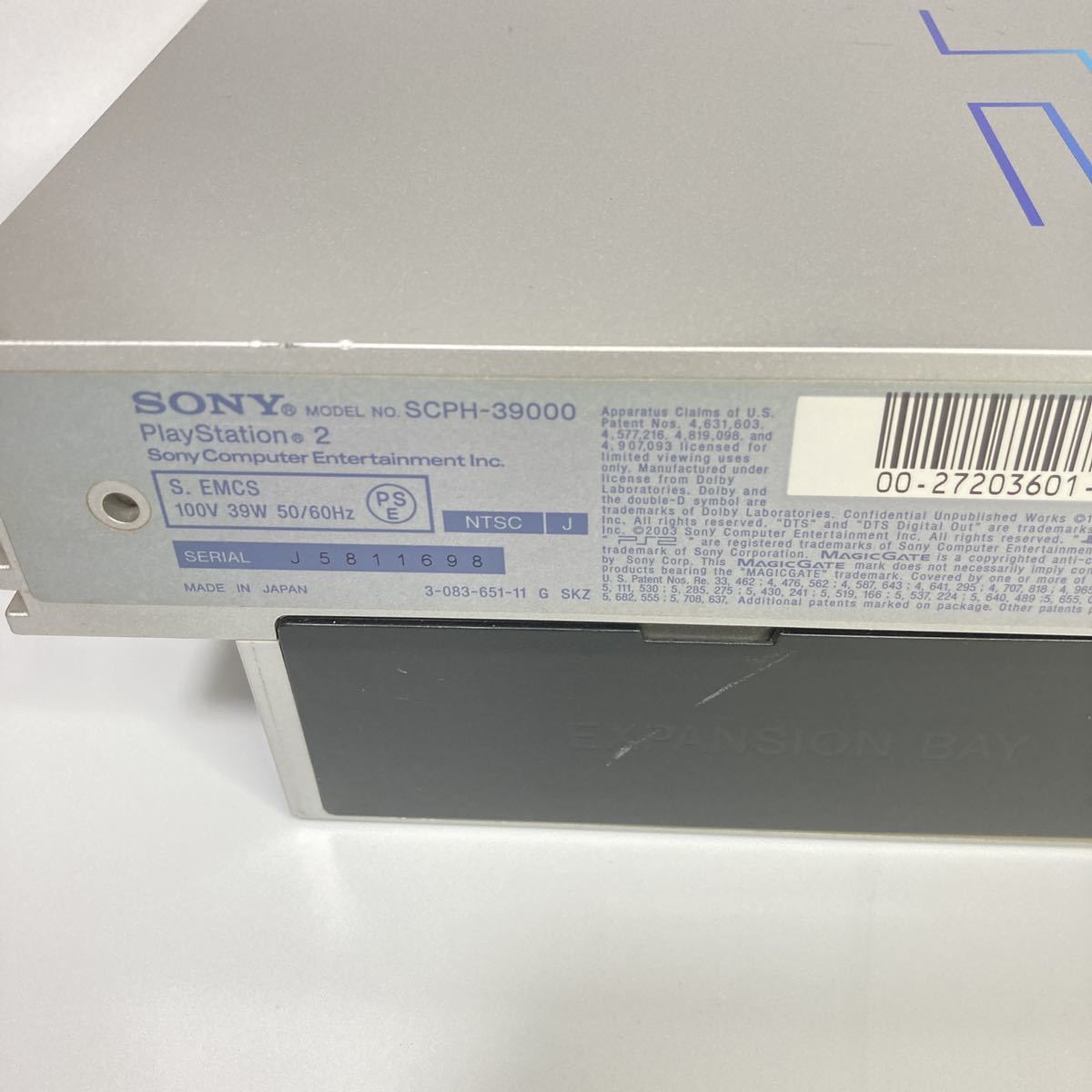 シルバー PS2 本体セット プレステ2 PlayStation2 SCPH 0 SCPH-39000 サテンシルバー ★動作確認済み★ silver 希少カラー SCPH-50000 おまけ付 動作確認済 SCE、年末年始商戦に向けて薄型PS2の新カラー「サテン・シルバー」を