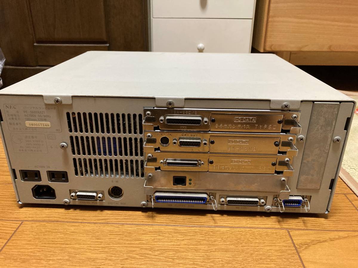 ◇NEC NEC PC-9801RX21 旧型PC□ジャンク品 PC-9801RX21 訳あり・奉仕品