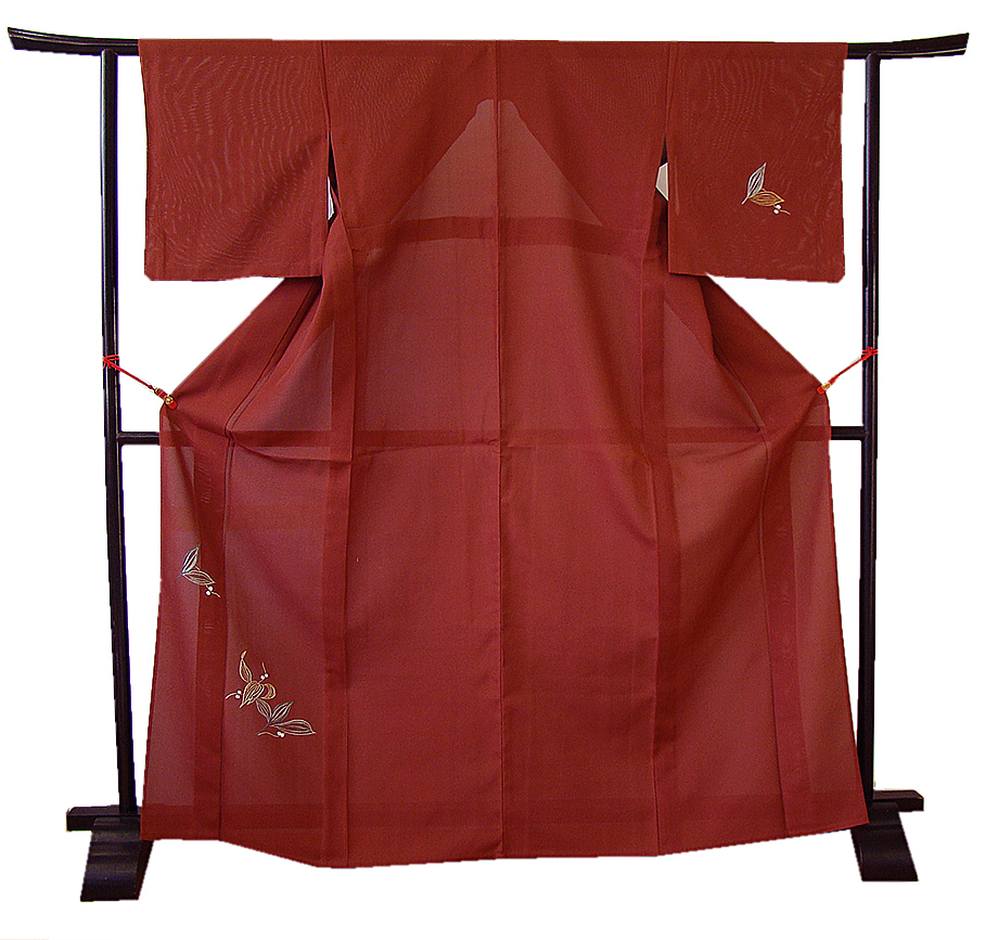お得，セール 時代屋 裄67.1ｃｍ 夏物 ３本絽 刺繍柄 無地 附下げ 正絹 仕付糸付 155ｃｍ 161ｃｍ Ｈ944(仕立て上がり)｜売買されたオークション情報、yahooの商品情報をアーカイブ公開 - オークファン 仕立て上がり