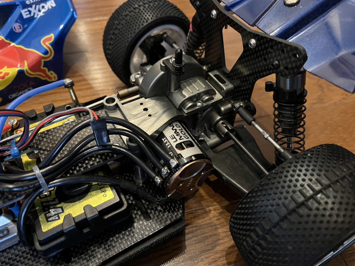 タミヤ　トップフォース　現状では走行不可ジャンク品　スペアパーツ少々有り タミヤ トップフォース ジャンク品 タミヤ トップフォース 現状では