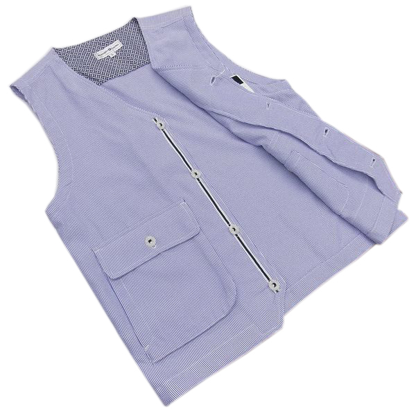 メンズ シャツ GENELESS ジェネレス カットサッカーポロシャツ FILA フィラ 同サイズ2色組 ストライプ シア ボタンダウン 開襟シャツ オープンカラー | サッカー ベルーナ公式