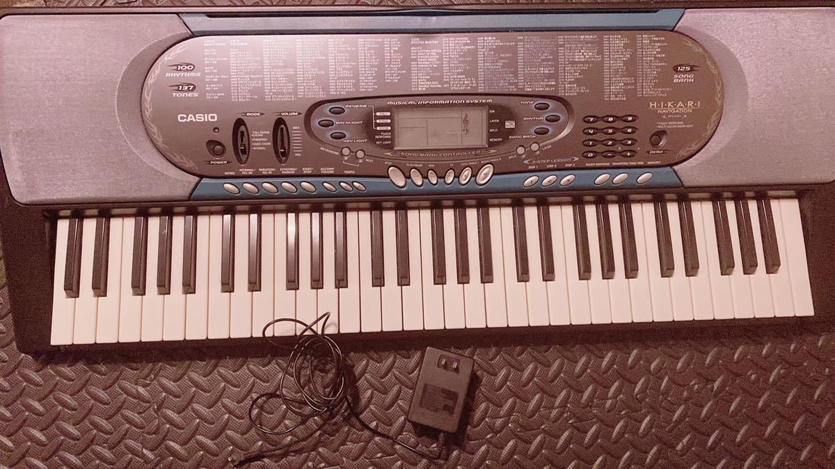 CASIO LK-70BL 電子キーボード カシオ電子ピアノ 光ナビゲーション