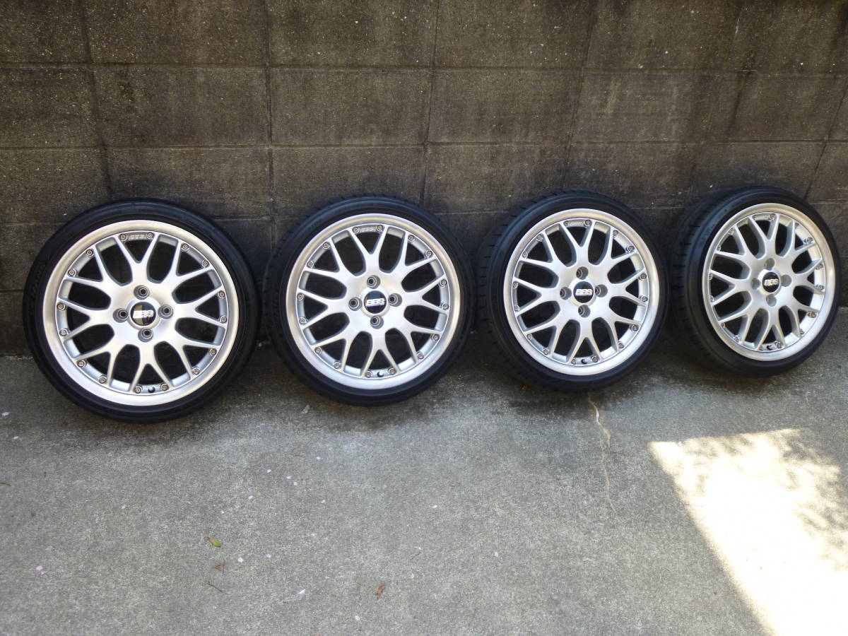 ☆VW純正 BBS製アルミホイール RS764 16×6.5J +45 100/4穴 ダンロップ 