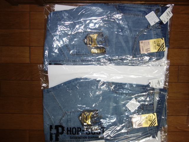 ストレッチデニム 0 カーゴパンツ HOP-SCOT : CHUSAN [HOP-SCOT] [中国産業] カーゴ 6L ファッション ストレッチデニムカーゴパンツ [ 作業服 デニム HOP-SCOT(ホップスコット)