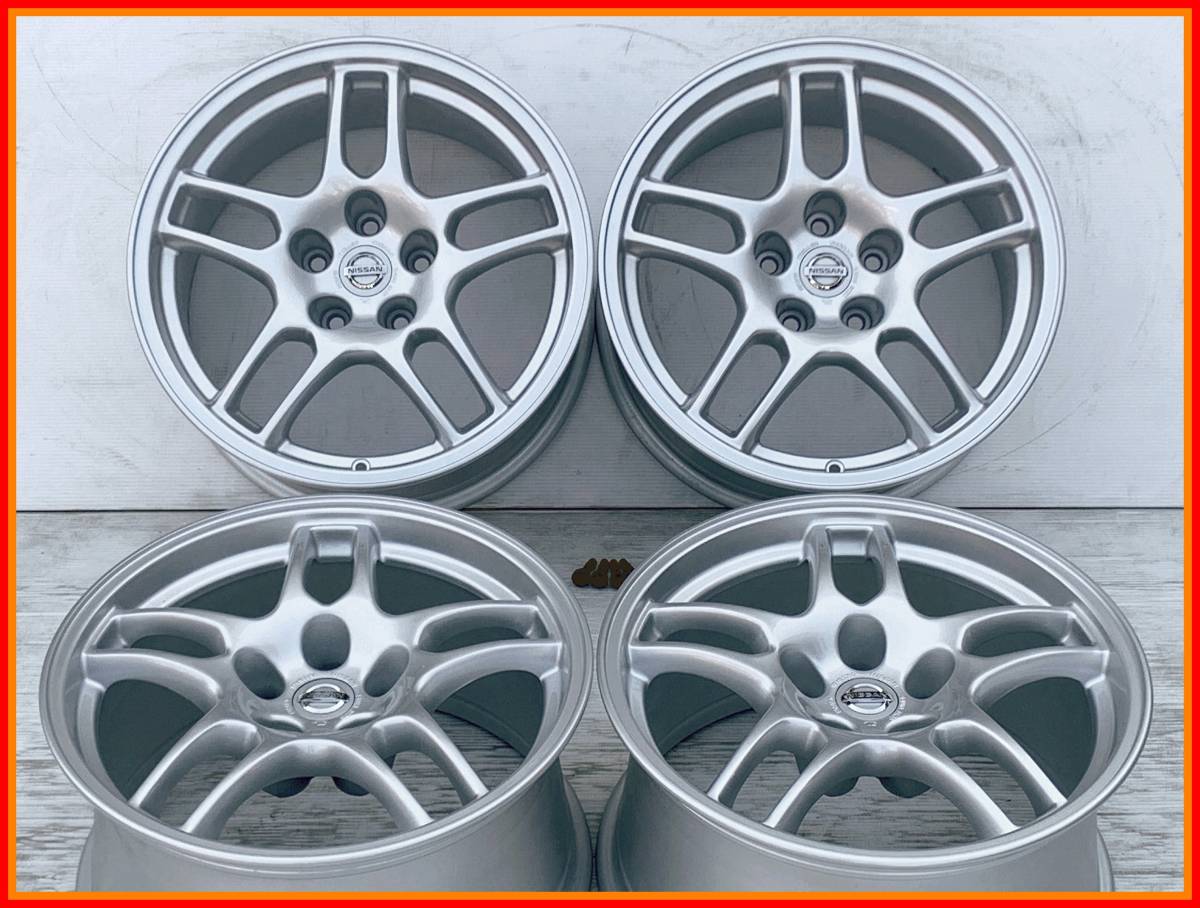 超美品！リメイク品！BCNR33 スカイラインGT-R 純正 17インチ 9J イン 