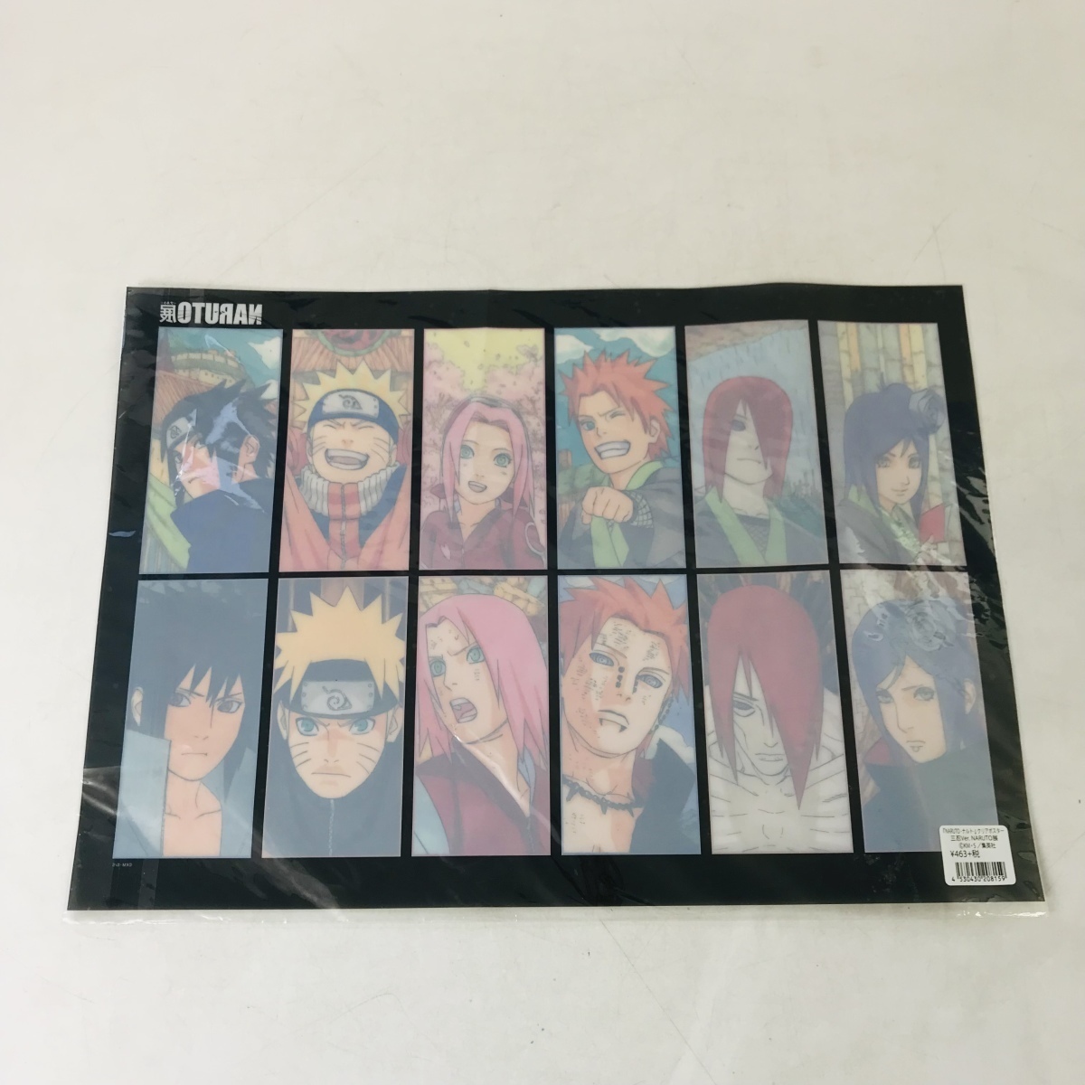 新品未開封 NARUTO展 ナルト展 クリアポスター 三忍ver.(NARUTO)｜売買