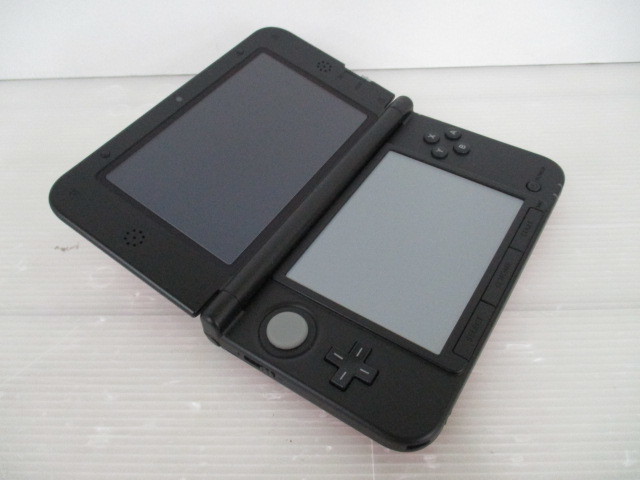 G996 動作品 ニンテンドー3DS LL レッドブラック ☆動作確認済/本体に