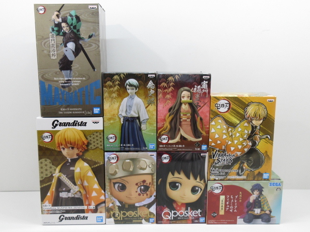 【2026，最新作】 n17784-ty 8個セット 鬼滅の刃 絆ノ装 Grandista Qposket ちょこのせフィギュア 竈門炭治郎 竈門禰豆子 我妻善逸 他 056-220504(その他)｜売買されたオークション情報、yahooの商品情報をアーカイブ公開 その他