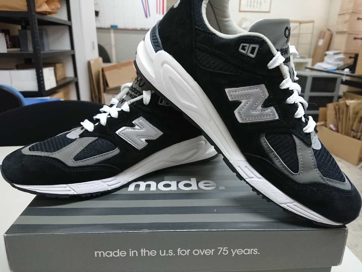 ニューバランス M990 BL2 V2 27.5cm 2021年製 国内正規品 ブラック 993 