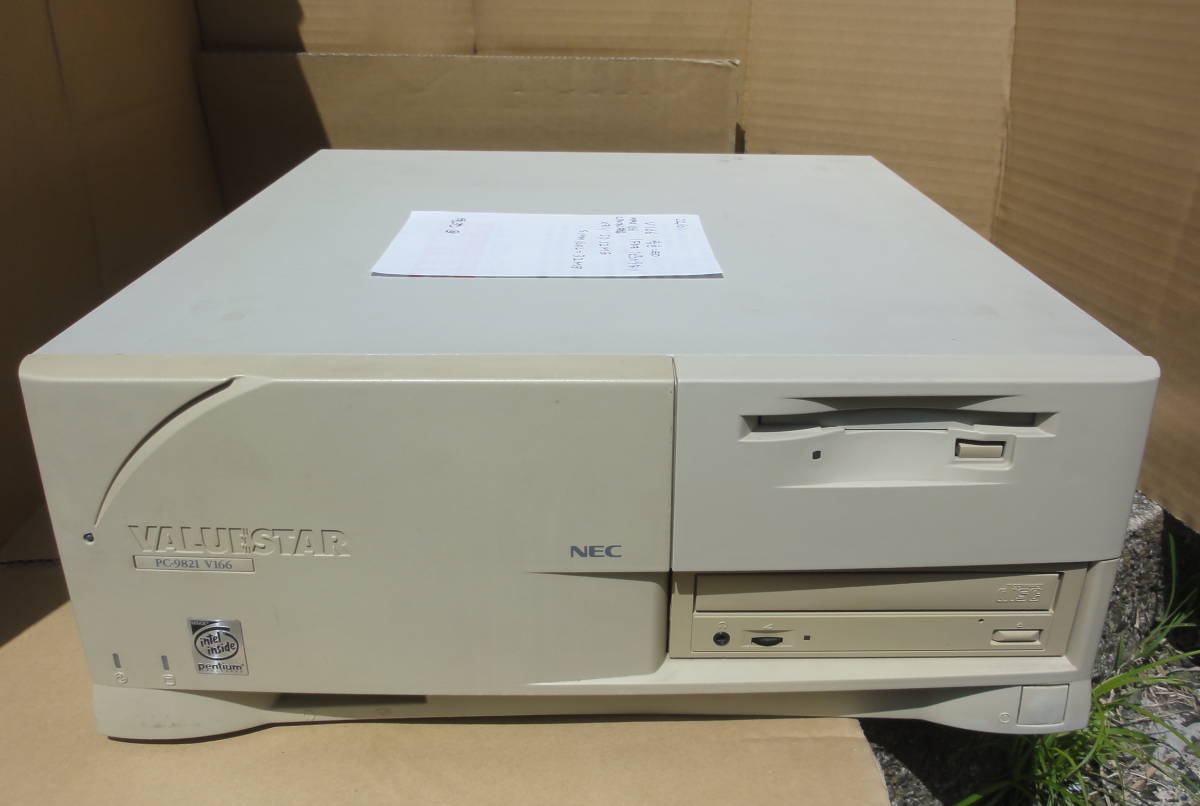 VALUESTAR PC-9821 V166 デスクトップPC ジャンク VALUESTAR PC-9821 V166 デスクトップPC ジャンク NEC VALUESTAR PC
