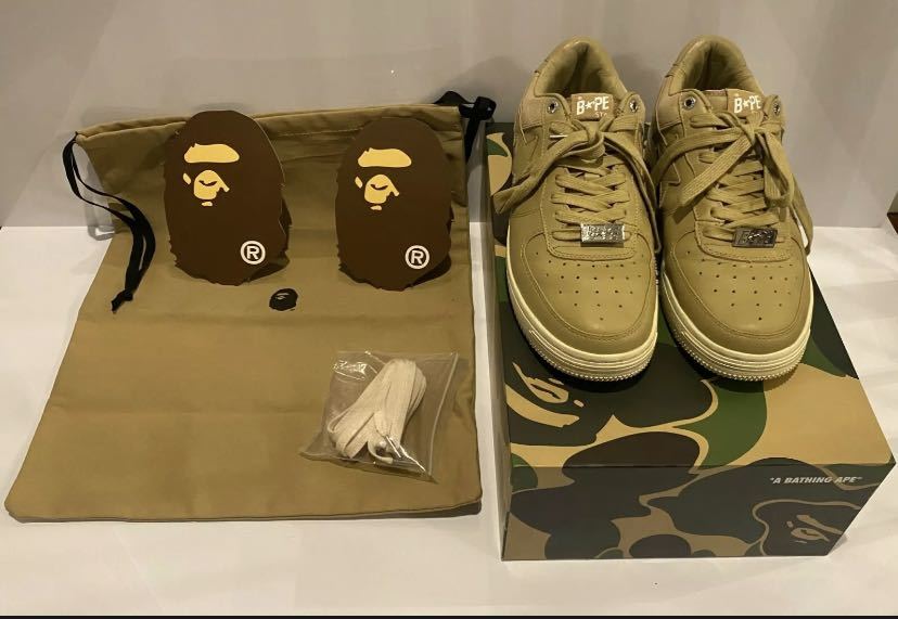 BAPESTA ベイプスタ サイズ9 付属品完備 APE エイプ BAPE A STA 9.5 US
