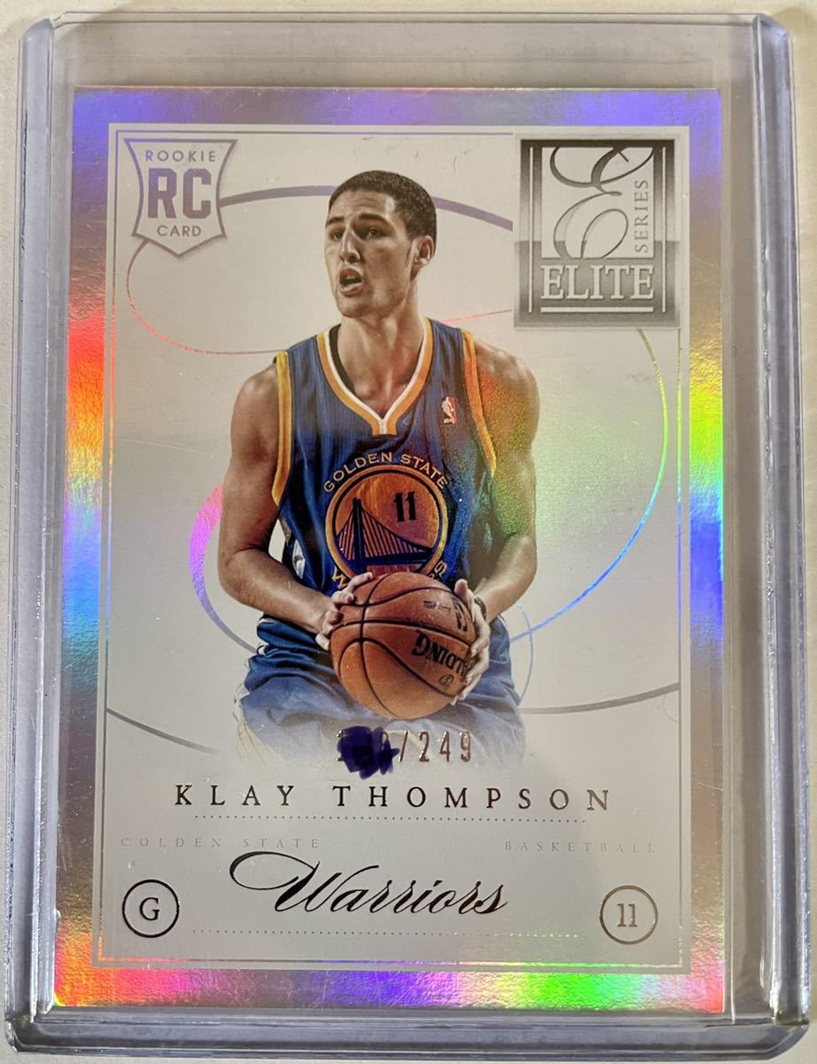 「249枚限定」2012-13 Panini Elite Klay Thompson Elite Series Holoルーキーカード/249シリ