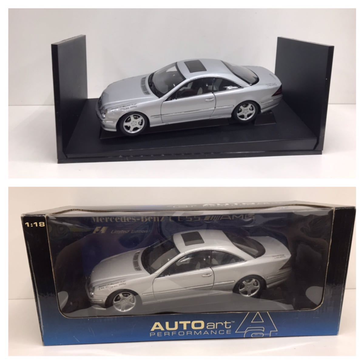 ジャンク品】AUTOart オートアート メルセデスベンツ CL55 AMG F1 