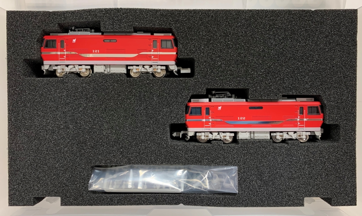 グリーンマックス 30655 - 名鉄EL120形電気機関車 2両（M+T)セット（動力