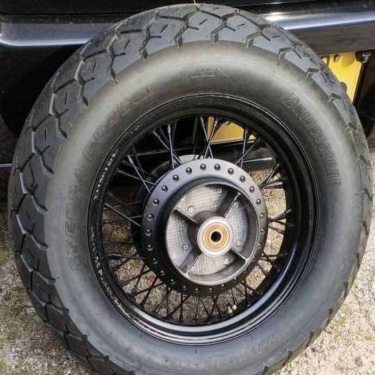 スティード400 リアホイール タイヤ付き 170/80-15(リア)｜売買された 