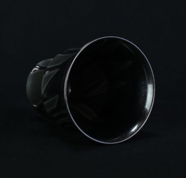 内田裕太　ブラックグレイス humanity molorock Yuta Uchida BLACK GLAZE no.540 内田裕太 鉢 / raw