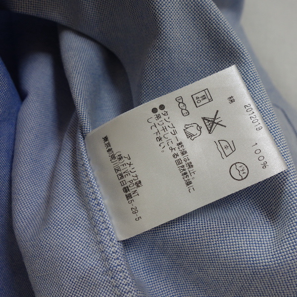 MOJITO別注 USA製 individualized OX アブサンシャツ M】インディ