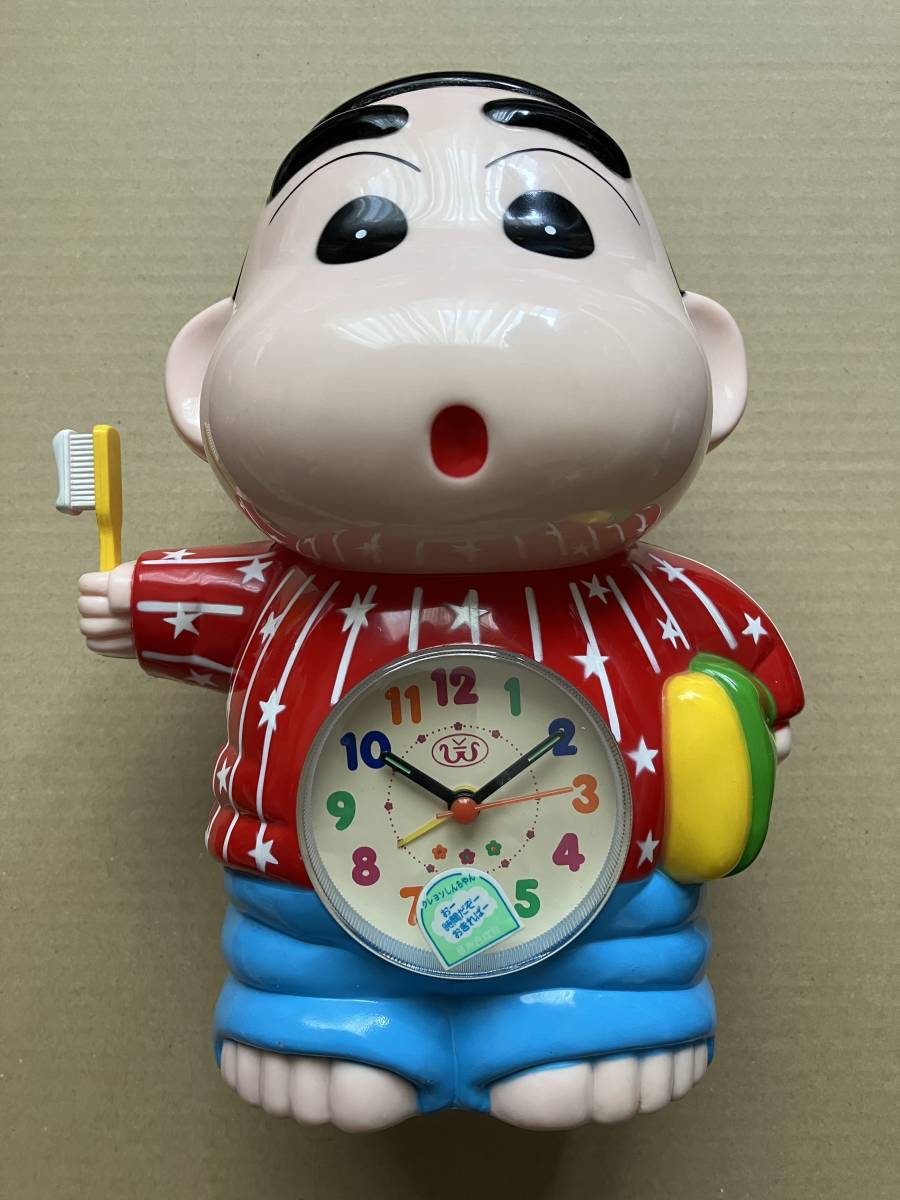 クレヨンしんちゃん 目覚まし時計 訳あり 送料510円〜｜か行
