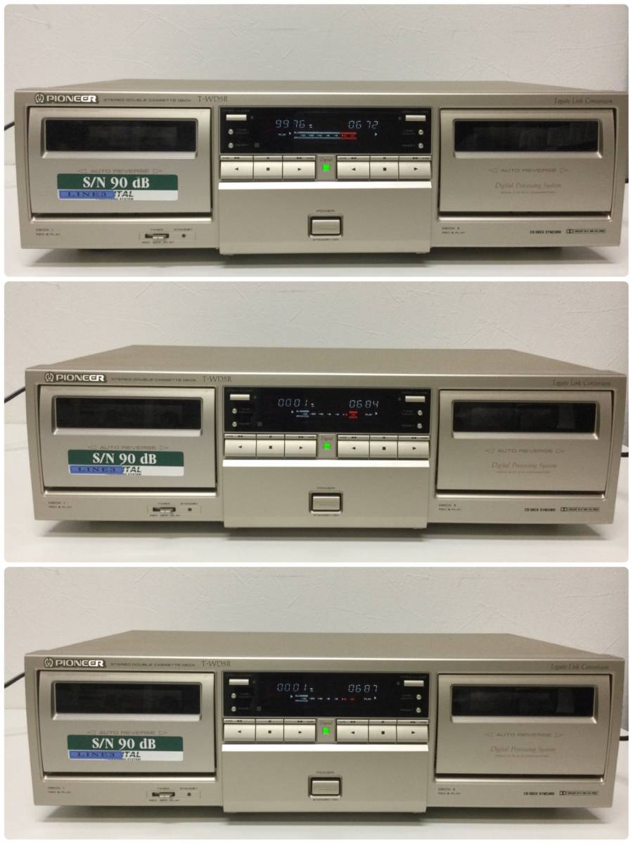Pioneer パイオニア T-WD5R STEREO CASSETTE DECK ☆ステレオカセット