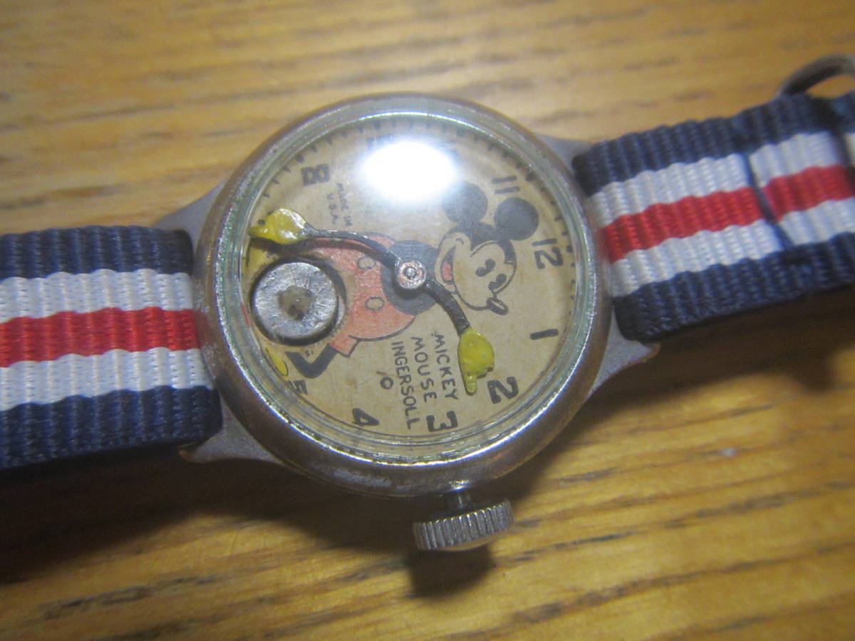 Mickey Ingersoll Mouse Ingersoll Mickey Mouse Watch インガソル