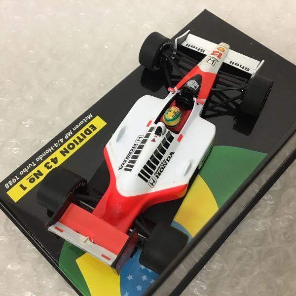 1円～ LANG アイルトン・セナ レーシングカーコレクション 1/43