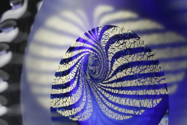 現代の名工 黒木国昭 花瓶 花器 金彩カット – Gallery 金彩 手吹ガラス