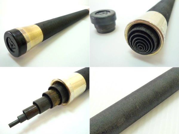 がま鮎 63 六三 アユ竿 HH シルバー ハイカーボン ロッド Gamakatsu