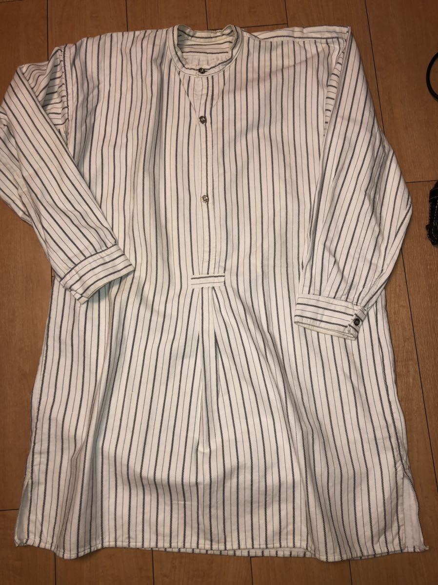 最安値，新品 グランパシャツ フランス イギリス ヴィンテージ(Mサイズ)｜売買されたオークション情報、yahooの商品情報をアーカイブ公開 - オークファン 長袖シャツ一般
