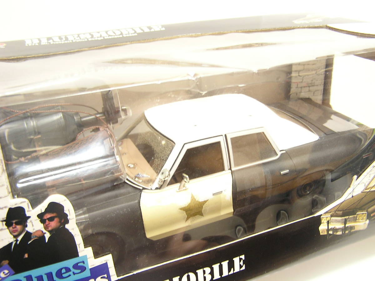未開封JOY RIDE 1/18 ブルースモービル 1974ダッジモナコセダン