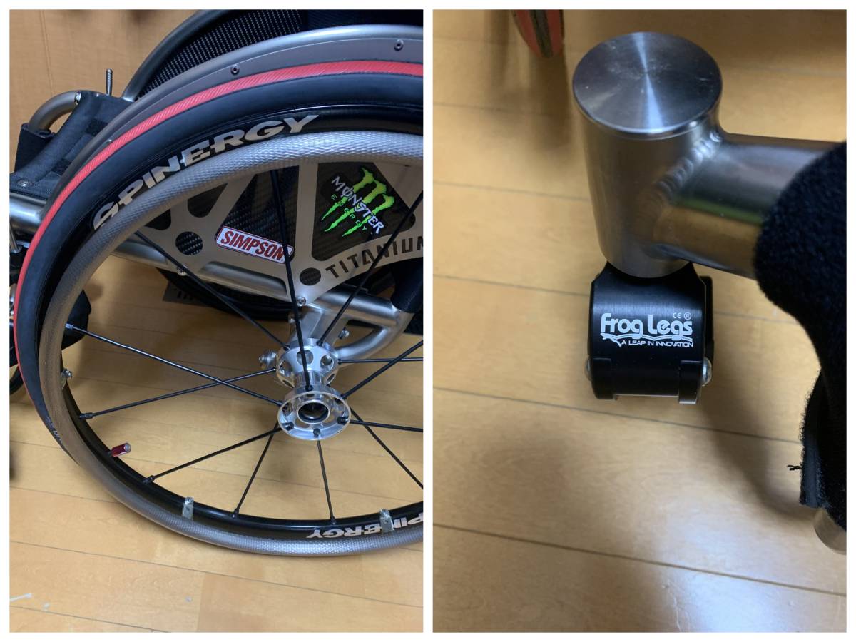 お盆限定 TIG cloight ティグ クライト チタン 車椅子 OX オーエックス  