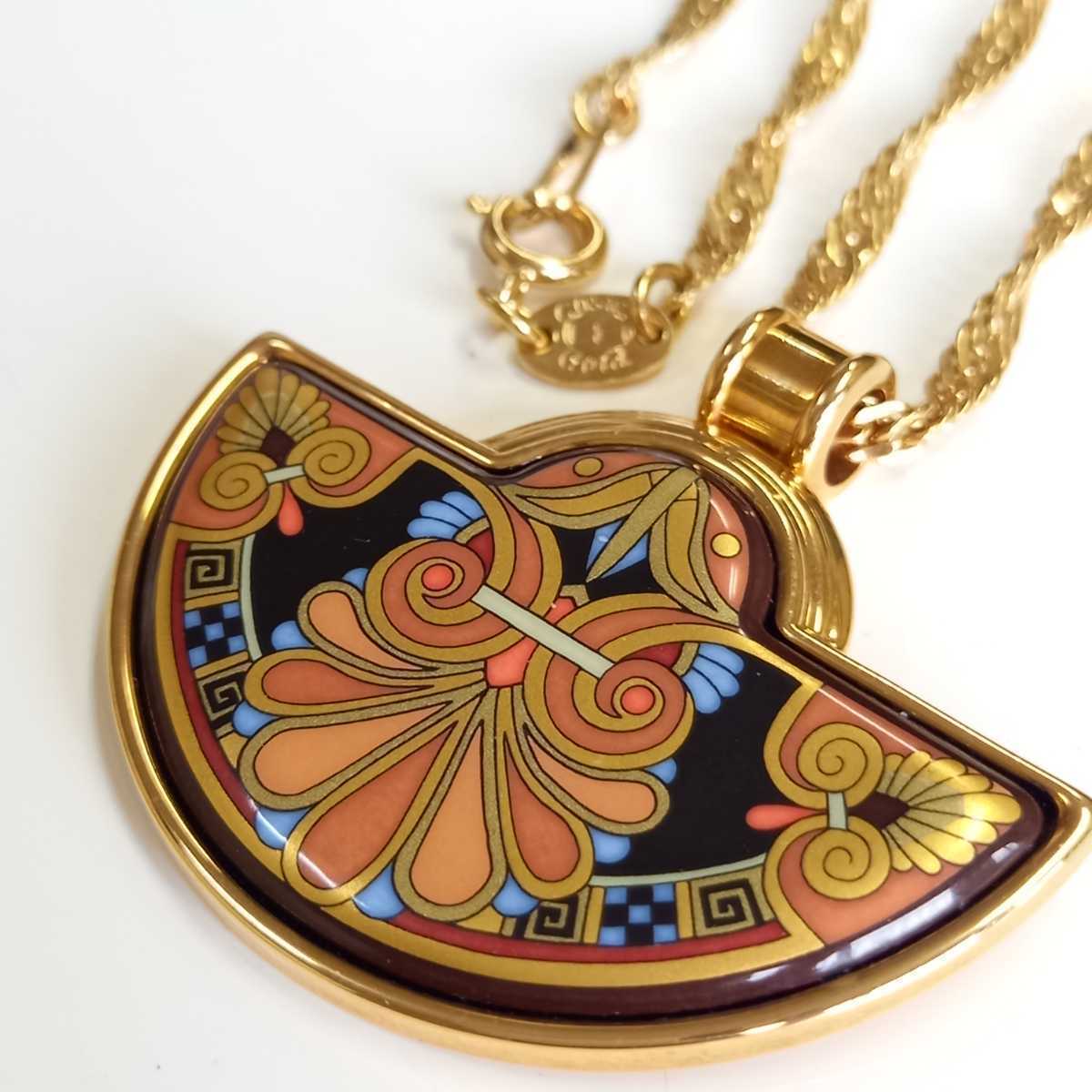1円 Michaela Frey Wien ペンダント エマイユ ゴールド ゴシック 模様 琺瑯 七宝 エナメル ミカエラフレイ エルメスデザイン その他 売買されたオークション情報 Yahooの商品情報をアーカイブ公開 オークファン Aucfan Com