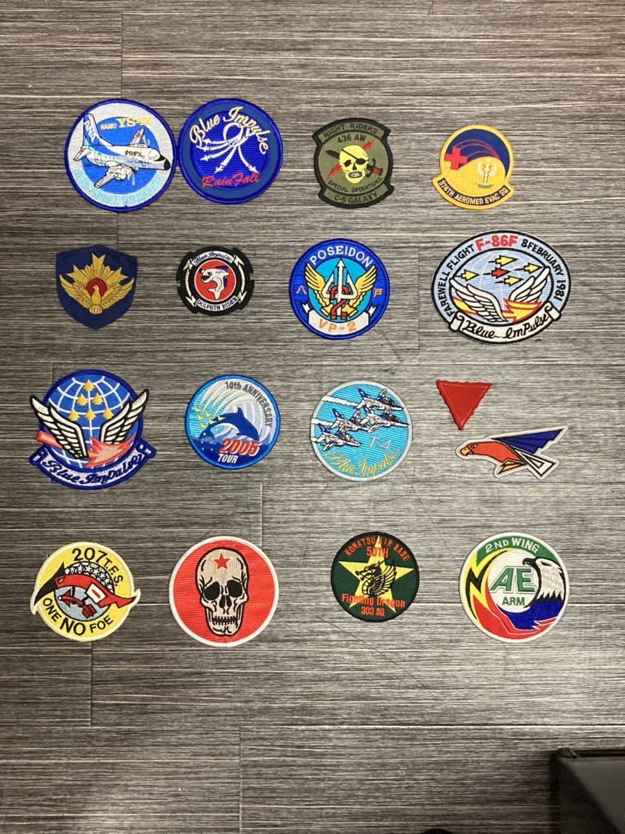  1円スタート 航空自衛隊 自衛隊 WAPPEN ヴィンテージ レア 16枚セット海外空軍(部隊章、階級章)｜売買されたオークション情報、yahooの商品情報をアーカイブ公開 - オークファン 部隊章、階級章