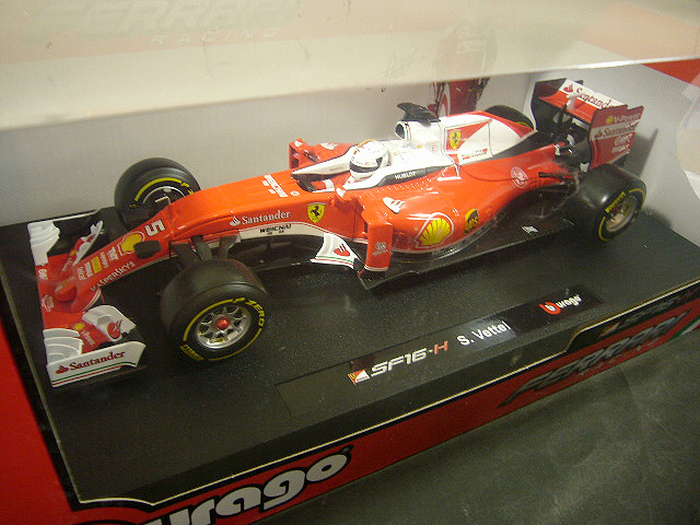 SF16-H 0 Vettel Ferrari #5 S. 1:18 フェラーリ Formula 1 Bburago S 1⁄