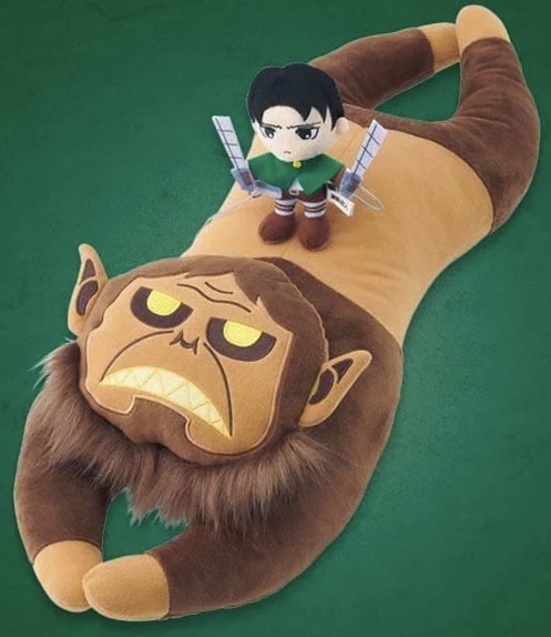 進撃の巨人 ユニバーサル スタジオ ジャパンusjリヴァイ アッカーマン獣の巨人aotジーク戦士長クッション 兵長ぬいぐるみ コミック アニメグッズ 売買されたオークション情報 Yahooの商品情報をアーカイブ公開 オークファン Aucfan Com