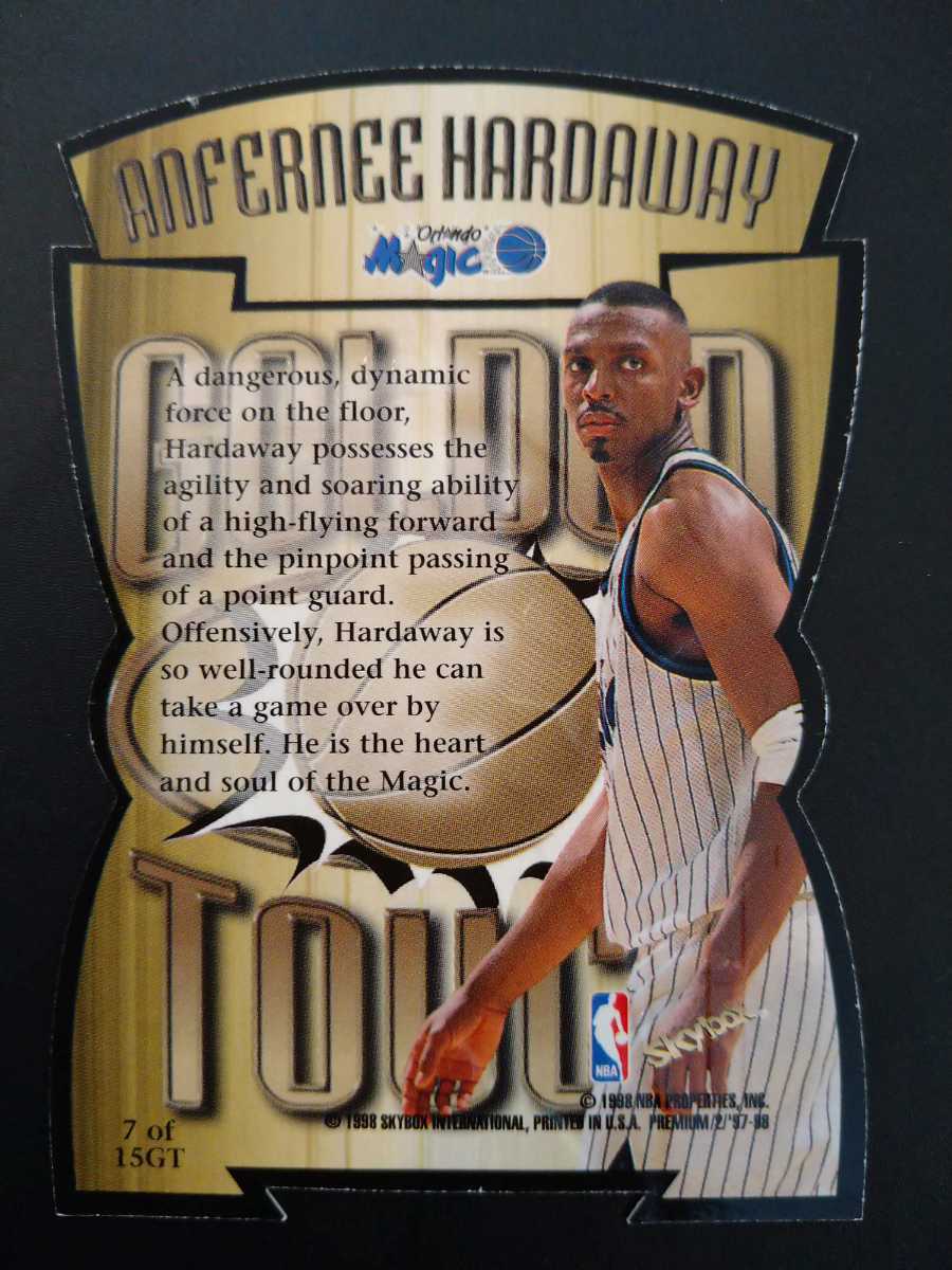 Anfernee Hardaway 7枚（1997-98 Topps Rock Stars Refractors 