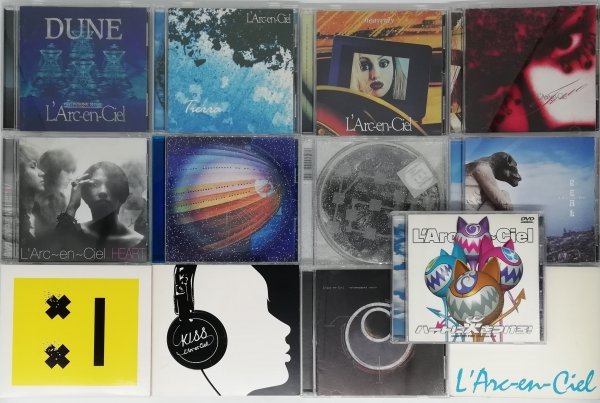 送料無料！【L'Arc〜en〜Ciel】 CD DVD アルバム まとめて 13枚セット