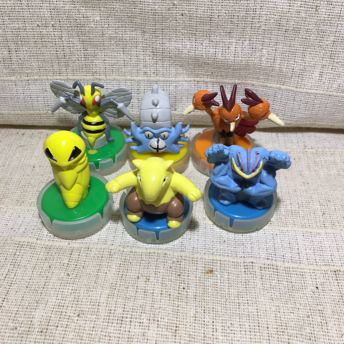 6個セット ポケモン バンプレスト スタンプ 151 フィギュア スピアー 