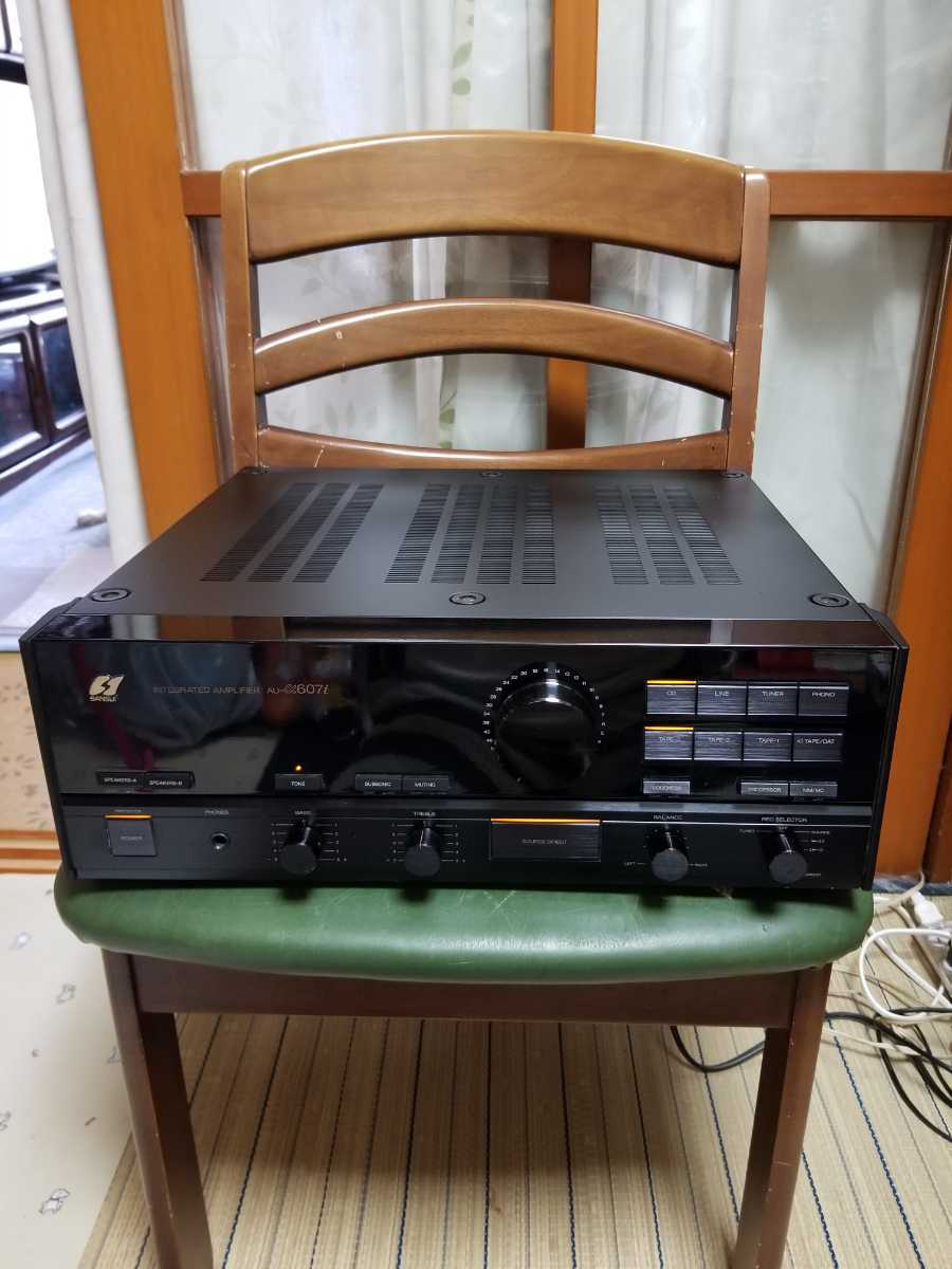 完全レストア整備済！完超動美品！山水高級プリメインアンプAU-a607i
